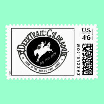 Deer Trail Logo Stamp