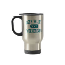 Deer Valley - Wolverines - High - Antioch mugs by customteamsportswear Deer Valley - Wolverines - High - Antioch mugs
