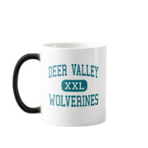 Deer Valley - Wolverines - High - Antioch mugs by customteamsportswear Deer Valley - Wolverines - High - Antioch mugs