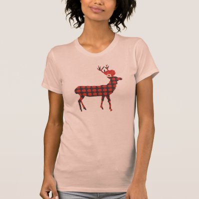 Deer with summer flowers / T-Shirt