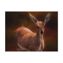Deer you are tiny postcard