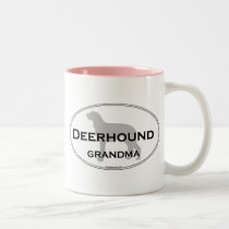 Deerhound Grandma mugs