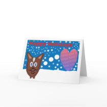 Deers love Holidays cards