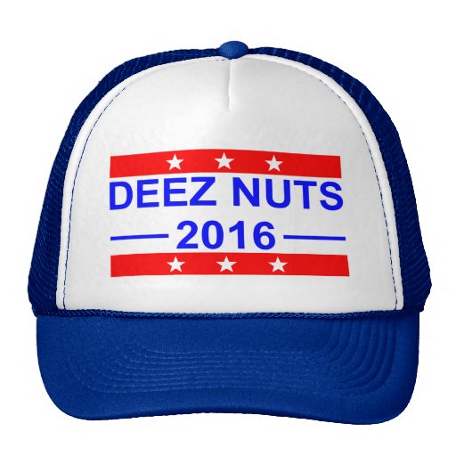 Deez Nuts For President Trucker Hat Zazzle 5435