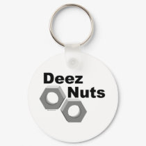 Deez Nuts keychains by bizarretees Deez Nuts keychains
