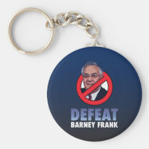 Defeat Barney Frank Keychains