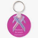 Defeat Breast Cancer Keychain