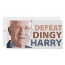 Defeat Dingy Harry Reid photo cards