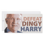 Defeat Dingy Harry Reid Photo Greeting Card
