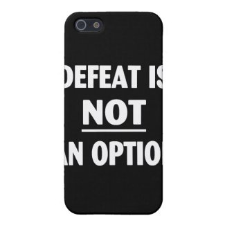 Defeat is Not an Option Case For iPhone 5