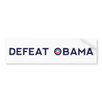 Defeat Obama Bumper Sticker