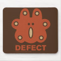 DEFECT Red mousepad