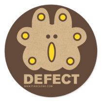 DEFECT sticker by avipaulweinstein DEFECT sticker