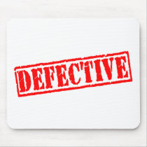 Defective mousepads