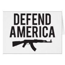 Defend America AK47 Card