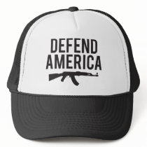 Defend America AK47 Trucker Hat