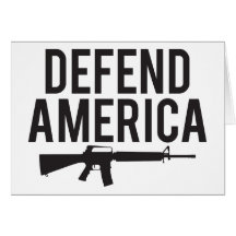 Defend America AR15 Card