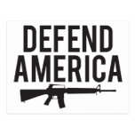 Defend America AR15 Post Card