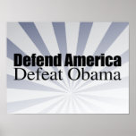DEFEND AMERICA DEFEAT OBAMA.png Poster