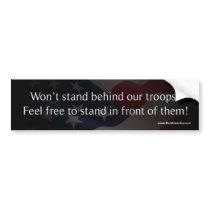 Defend America - Support Troops bumper stickers