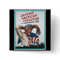 Defend American Freedom Buttons