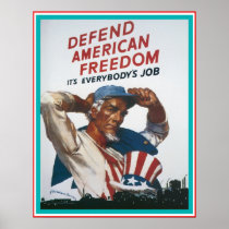 Defend American Freedom Posters