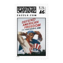 Defend American Freedom World War 2 Postage postage