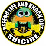 Defend Life and Knock Out Suicide Photo Cutouts