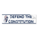 Defend the Constitution bumpersticker