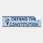 Defend the Constitution Bumper Sticker
