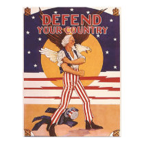 Defend Your Country Print by tnmpastperfect Defend Your Country Print