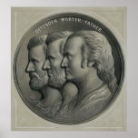 Defender, Martyr, Father ~ Vintage U.S. Presidents posters