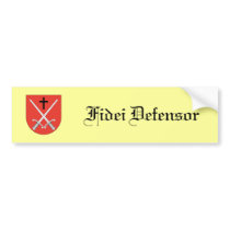 Defender of the faith bumper stickers by doctorcherokee Defender of the faith bumper stickers
