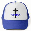 Defender of the Faith hats by RevMark Defender of the Faith hats