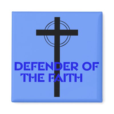 Defender of the Faith Magnet by RevMark
