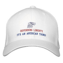 Defending Liberty Embroidered Hat