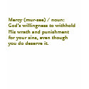 Defenition Ts - Mercy t-shirts by YBICNET Defenition Ts - Mercy t-shirts