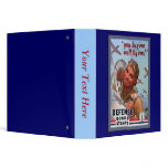 Defense Bonds Stamps Vinyl Binder