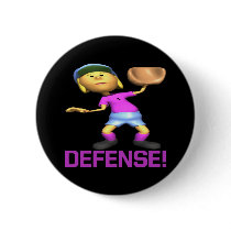 Defense Pinback Button