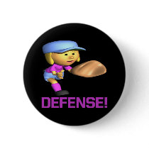 Defense Pinback Buttons