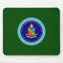 Defense Language Institute insignia on seal image mousepads by a2zgraphicsworks Defense Language Institute insignia on seal image mousepads