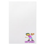 Defense Personalized Stationery