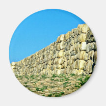 Defensive Walls At Bogazkoy Magnet