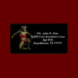 Defiance Address Label labels