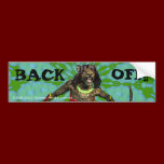Defiance "Back Off" Bumper Sticker bumper stickers