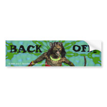 Defiance "Back Off" Bumper Sticker