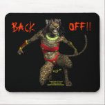 Defiance "Back Off!"  Mousepad mousepads