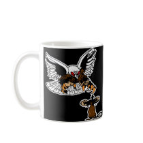 Defiance Eagle Mouse-Black Coffee Mug