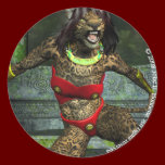 Defiance Round Sticker stickers