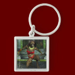 Defiance Square Keychain keychains